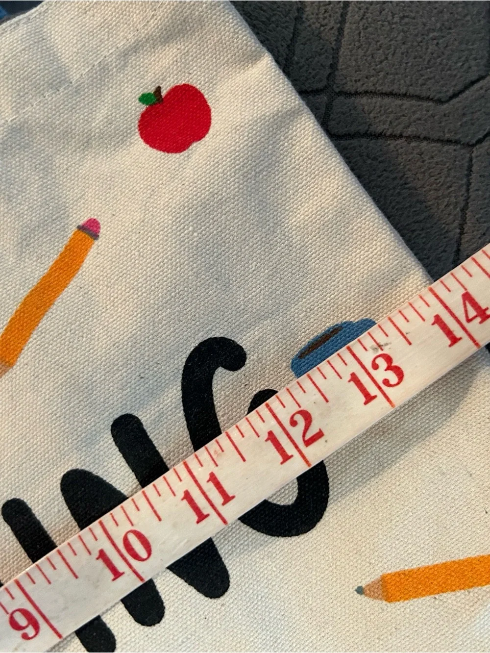Canvas Kids Tote Bag Lot 14x15 Teaching Future Leaders
